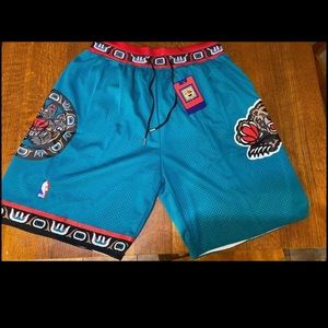 Just Don NBA Retro Memphis grizzlies shorts